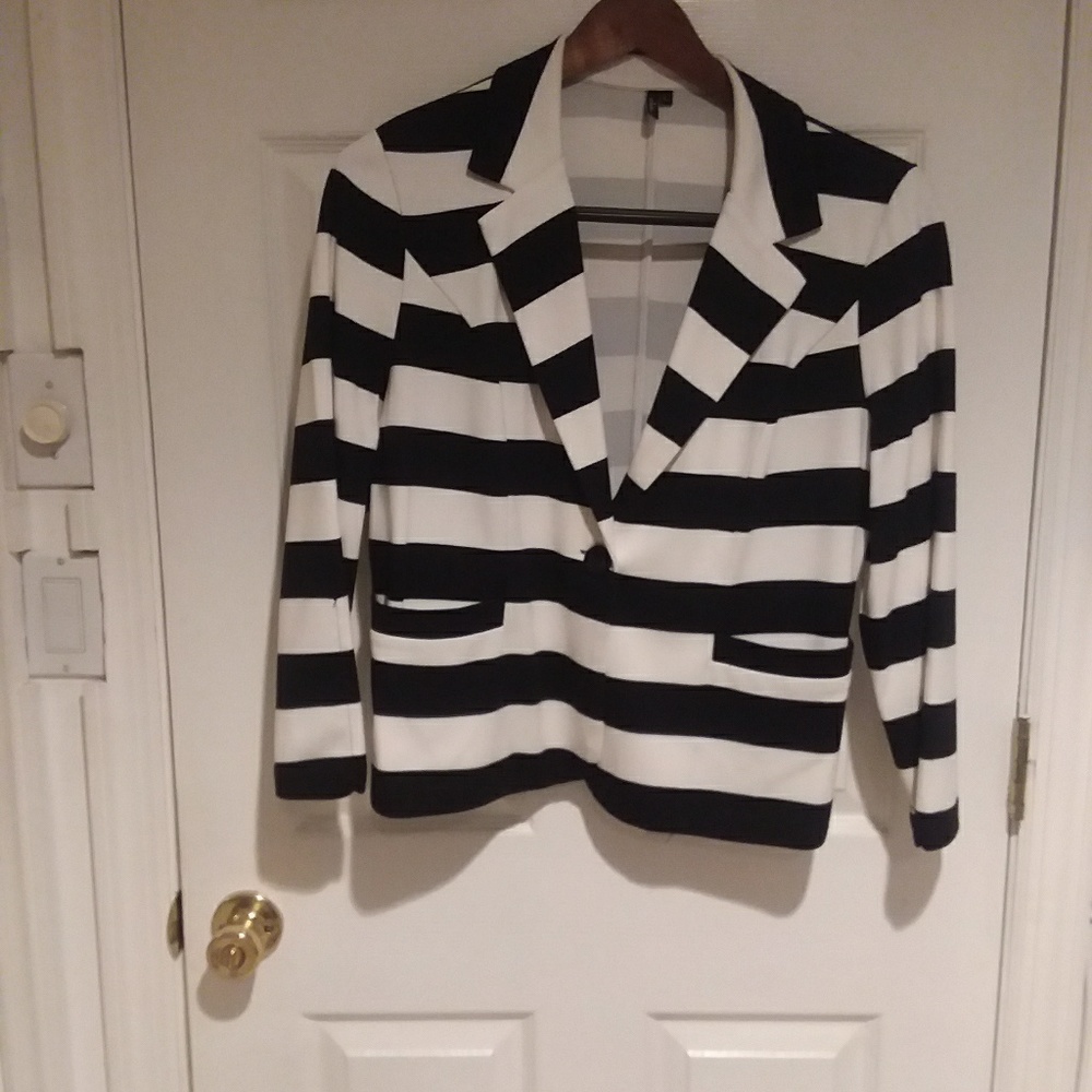 Striped Blazer